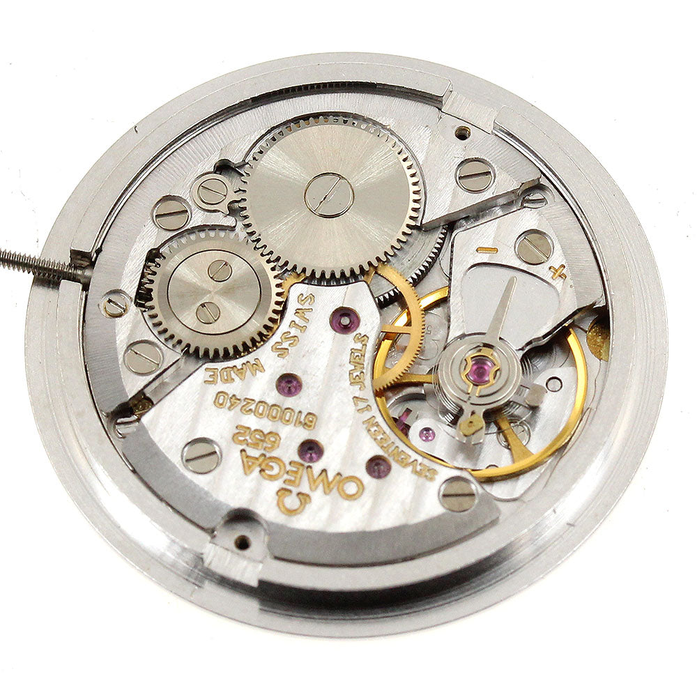 OMEGA De Ville Cal. 652 small second movement gold Dial Hand Winding Men's Watch_I-136