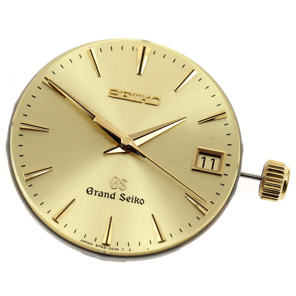 SEIKO Grand Seiko Date Cal.9F62A Movement gold Dial Quartz Men's Watch_I-137
