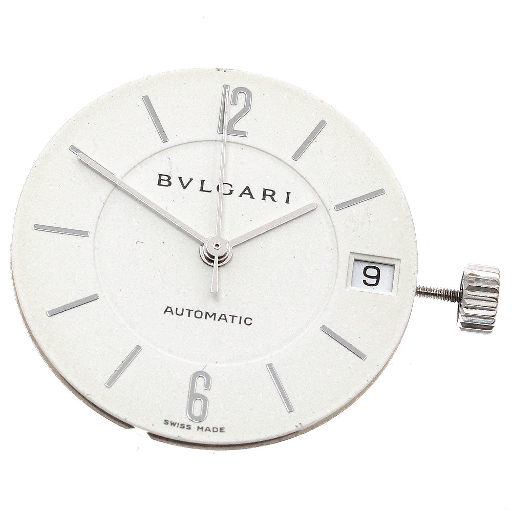 BVLGARI cal.220-MBBG Date Movement white Dial Automatic Men's Watch_I-138