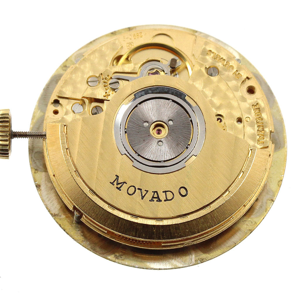 Movado Cal.2890-9 Triple calendar moon phase movement Silver Dial Automatic Men's Watch_I-140