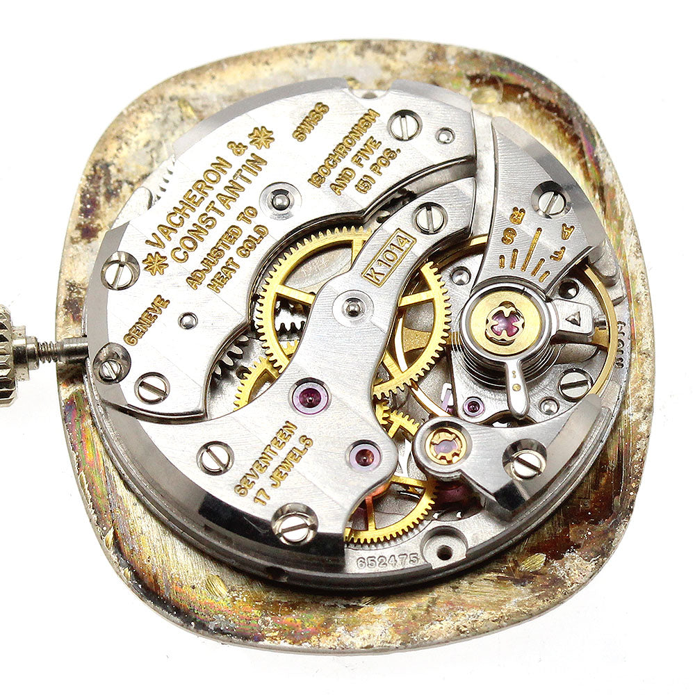 VACHERON CONSTANTIN Cal.K1014 movement Silver Dial Hand Winding Men's Watch_I-147