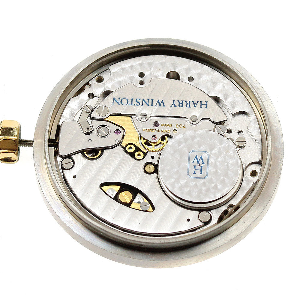 HARRY WINSTON Movement Cal.733 white Dial Quartz Men's Watch_I-150