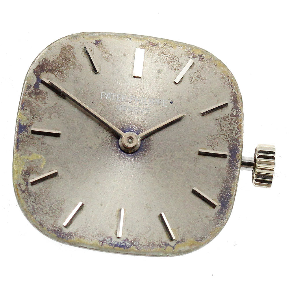 PATEK PHILIPPE Cal.16-250 Movement Silver Dial Hand Winding Ladies Watch_I-151
