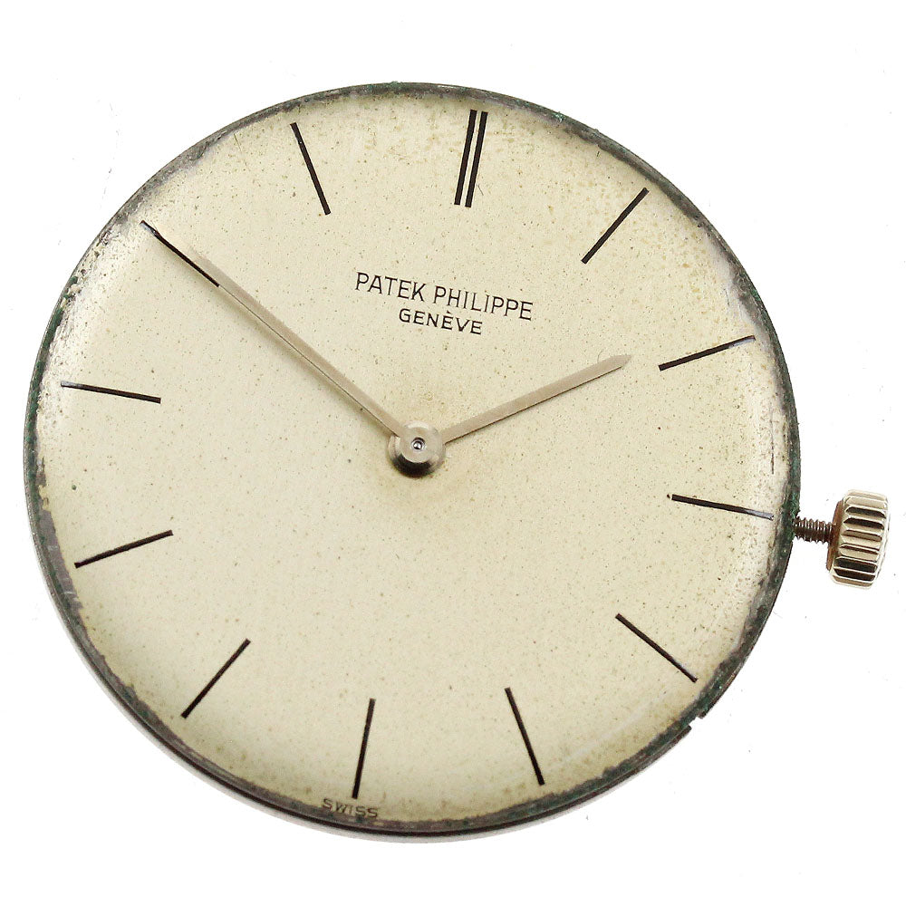 PATEK PHILIPPE Movement Cal.175 Silver Dial Hand Winding Men's Watch_I-154