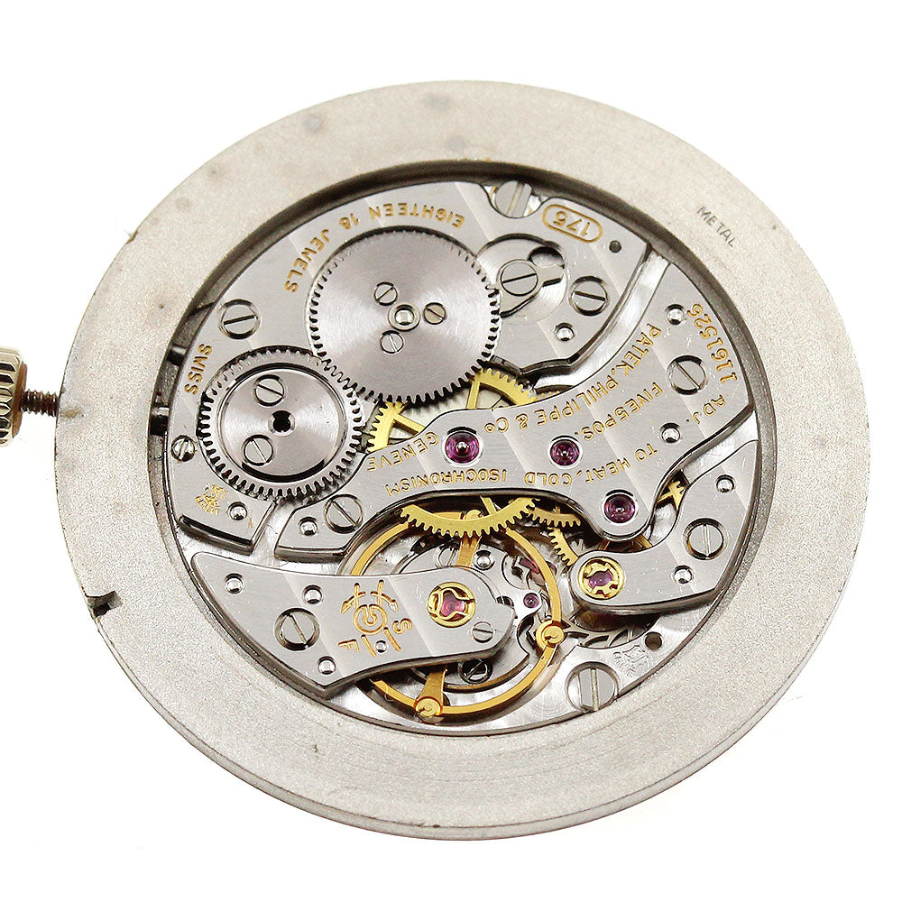 PATEK PHILIPPE Movement Cal.175 Silver Dial Hand Winding Men's Watch_I-154