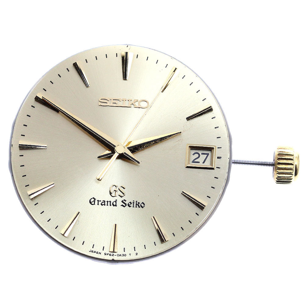 SEIKO Grand Seiko GS Date Cal.9F62A Movement gold Dial Quartz Men's Watch_I-161