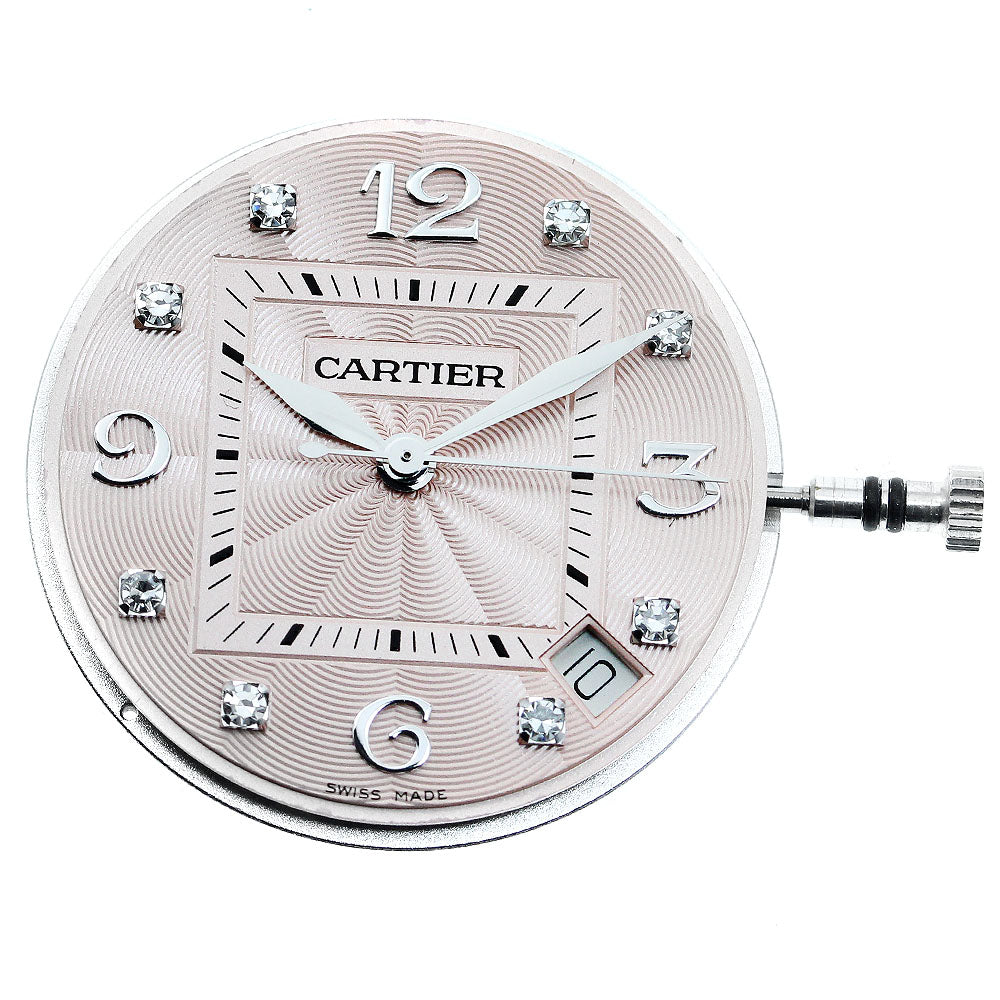 CARTIER Pasha 8P cal.049 movement pink Dial Automatic Boy's Watch_I-163