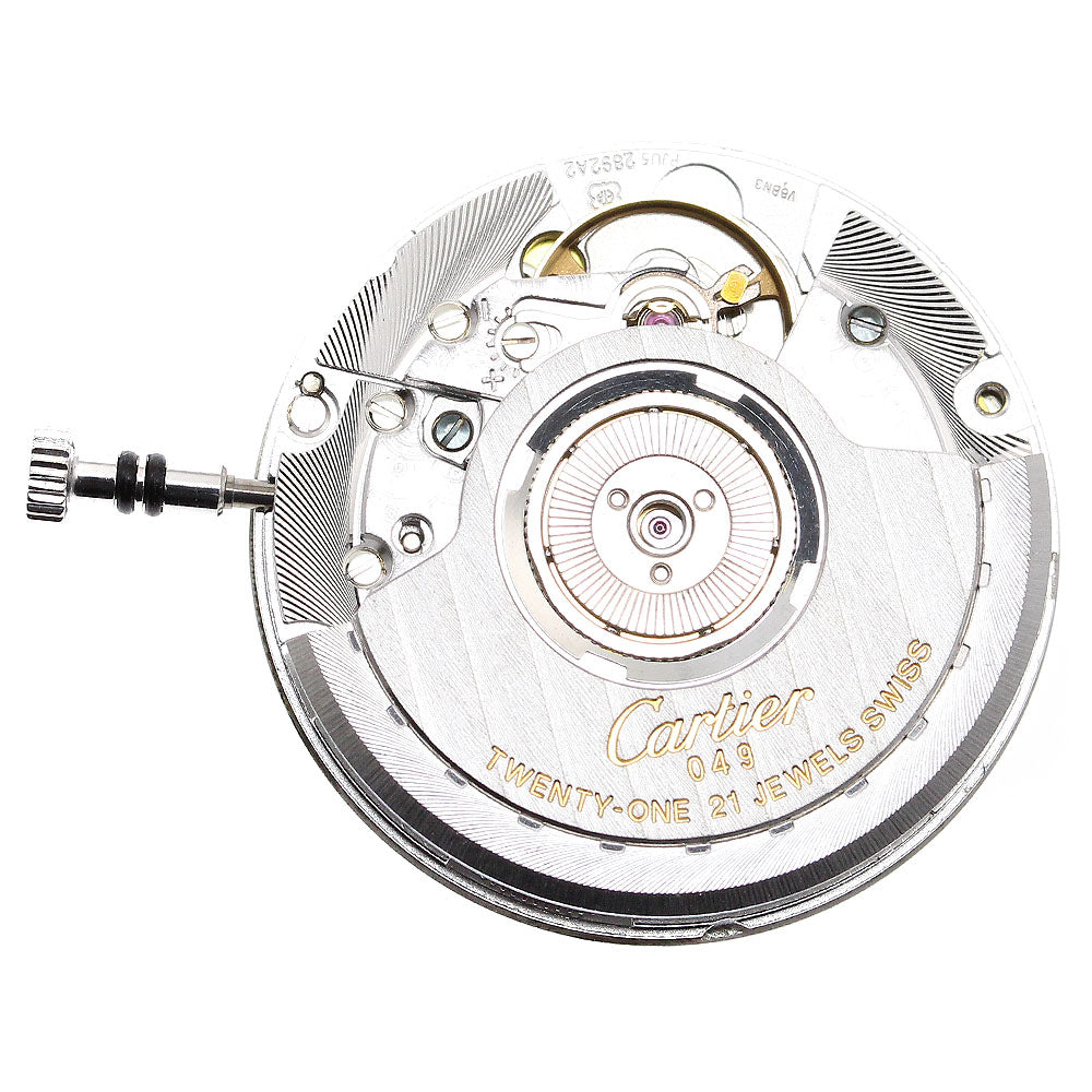 CARTIER Pasha Cal.049 movement Silver Dial Automatic Boy's Watch_I-169