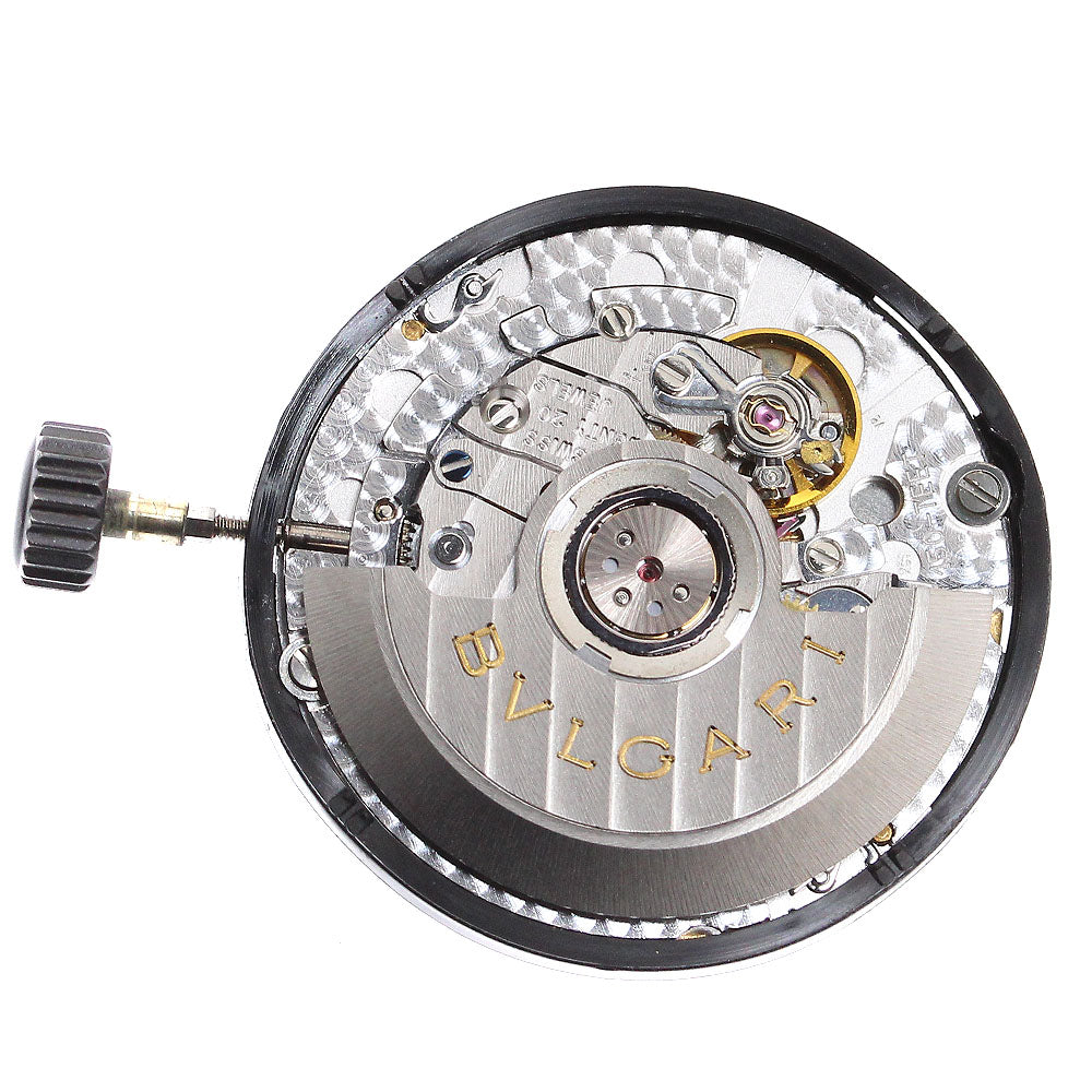 BVLGARI Date cal.150-TEET movement black Dial Automatic Boy's Watch_I-170