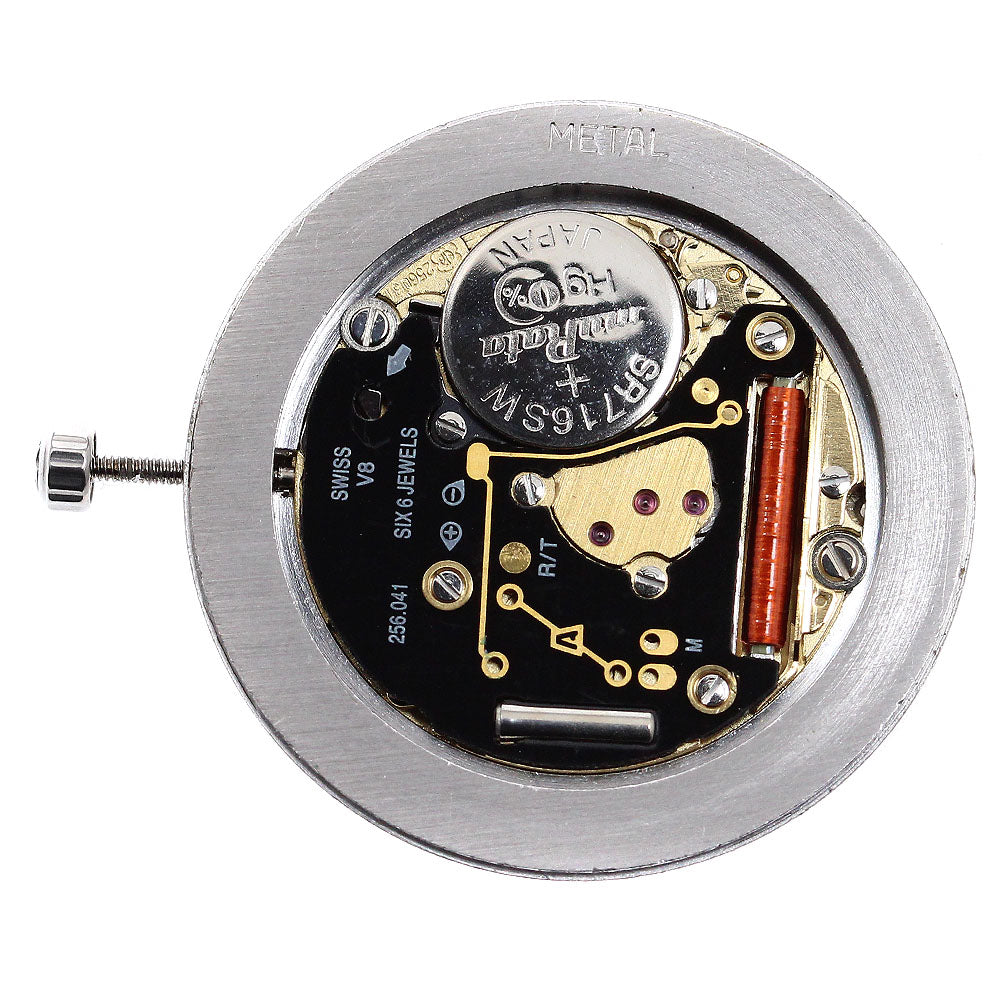 Van Cleef & Arpels Movement 12P diamond Silver Dial Quartz Ladies Watch_I-175