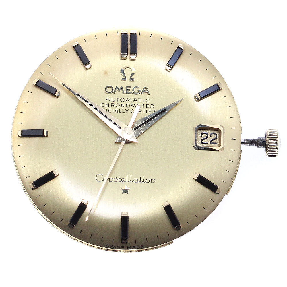 OMEGA Constellation Date Chronometer cal.561 movement gold Dial Automatic Men's Watch_I-181