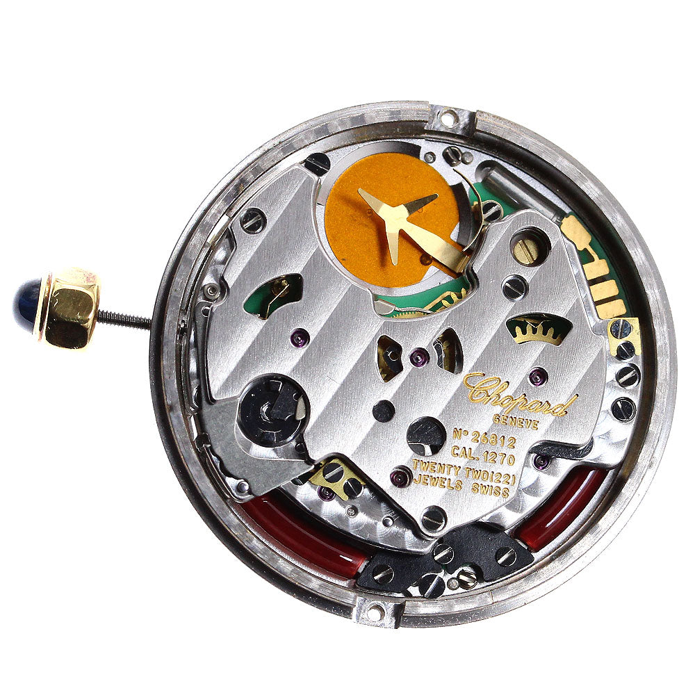 Chopard Cal.1270 chronograph movement white Dial Quartz Men's Watch_I-186