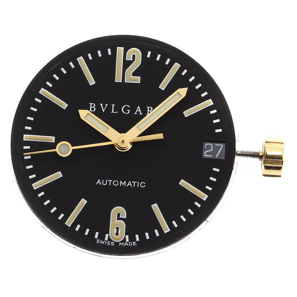 BVLGARI Date cal.3002-MBBV movement black Dial Automatic Boy's Watch_I-192