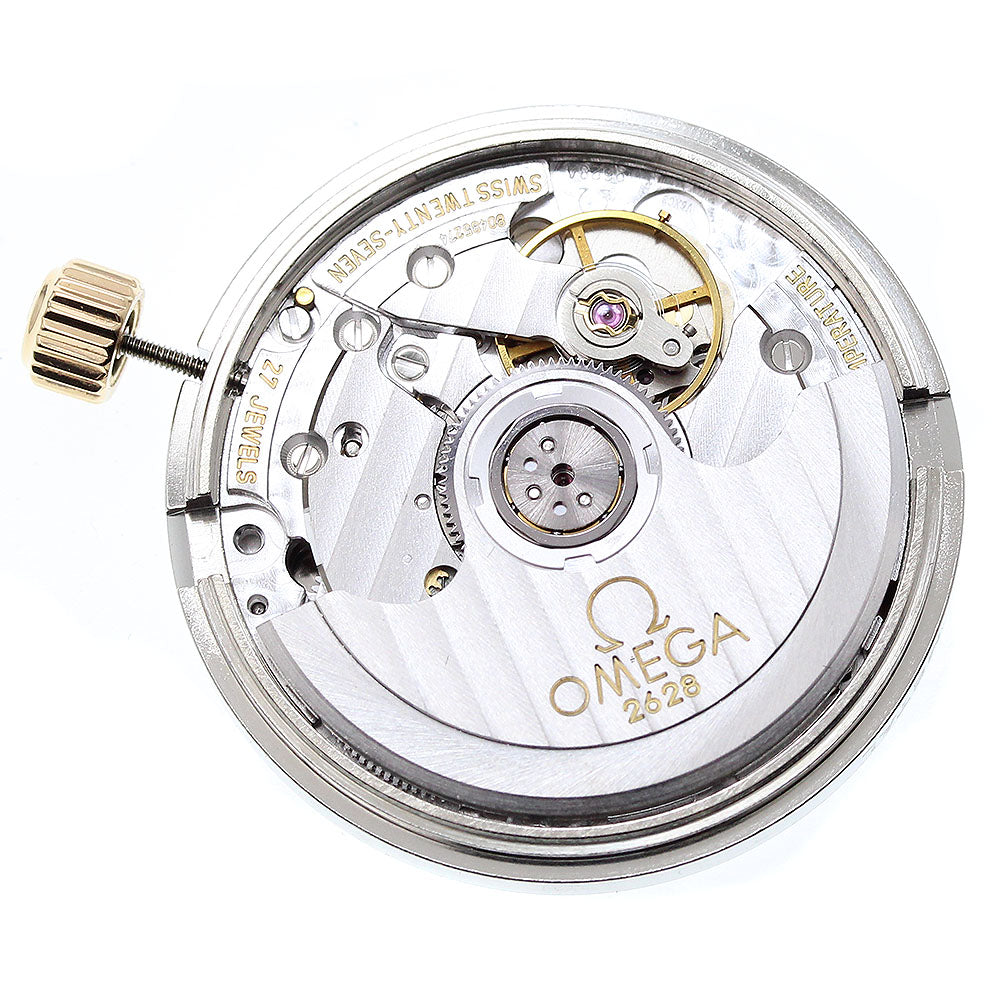 OMEGA De Ville Movement Cal.2628 Date white Dial Automatic Men's Watch_I-193