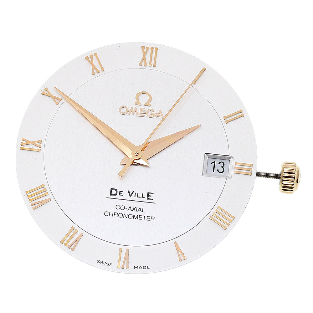 OMEGA De Ville Movement Cal.2500 Date Silver Dial Automatic Men's Watch_I-194