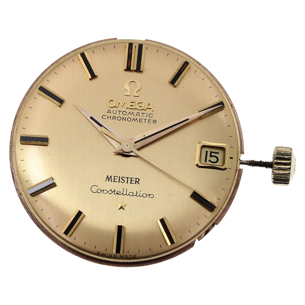 OMEGA Constellation MEISTER Date cal.561 movement gold Dial Automatic Men's Watch_I-195