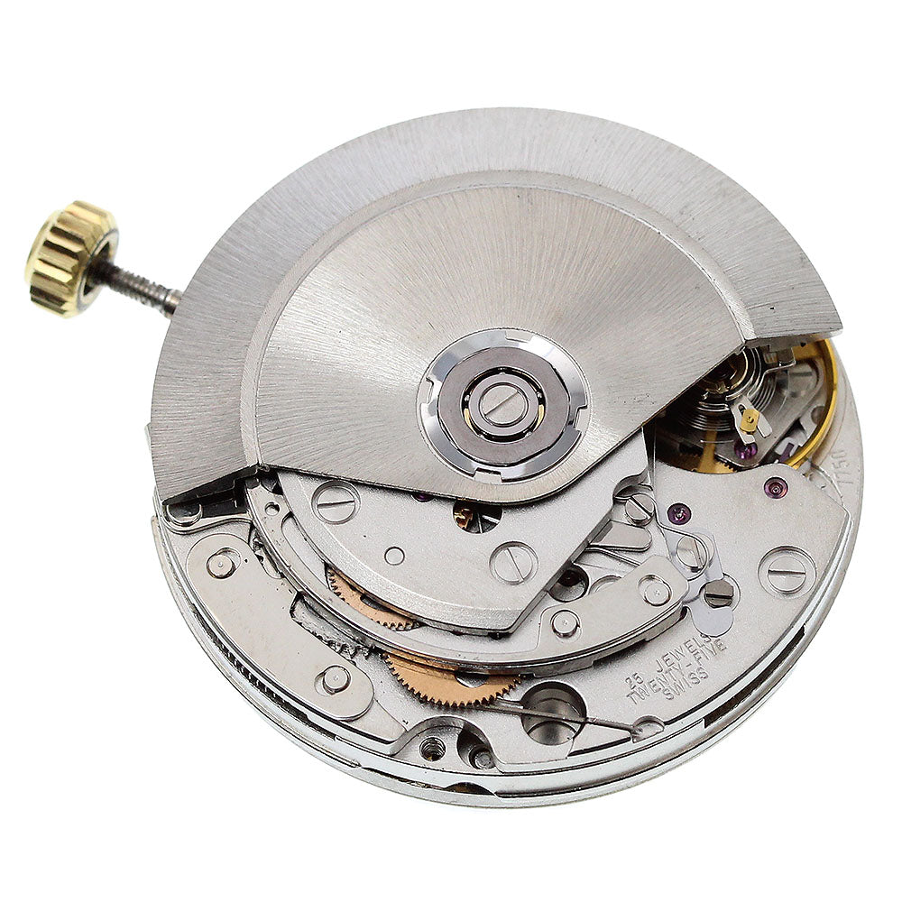 VEGLIA Cal.7750 Date Chronograph Movement Silver Dial Automatic Men's Watch_I-196