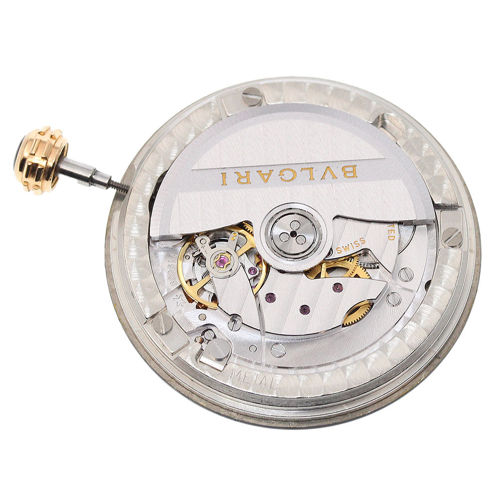 BVLGARI I-199 Movement Cal.BVL193 Date black Dial Automatic Men's Watch_I-199
