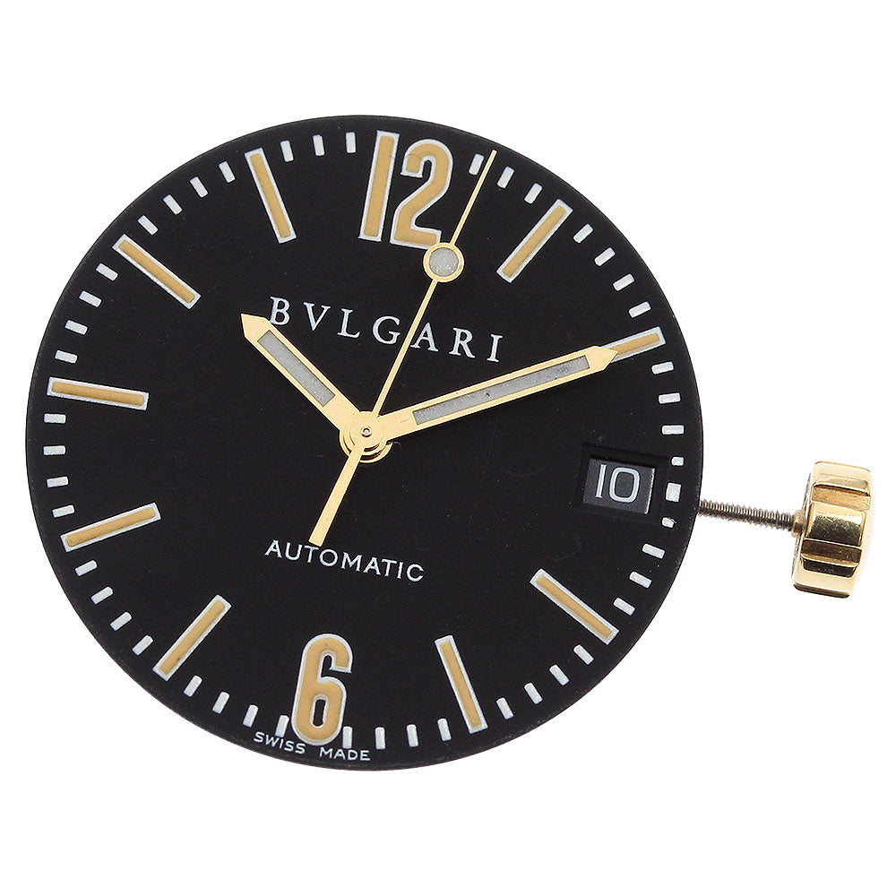 BVLGARI Cal.220-MBBA Date Movement black Dial Automatic Men's Watch_I-204