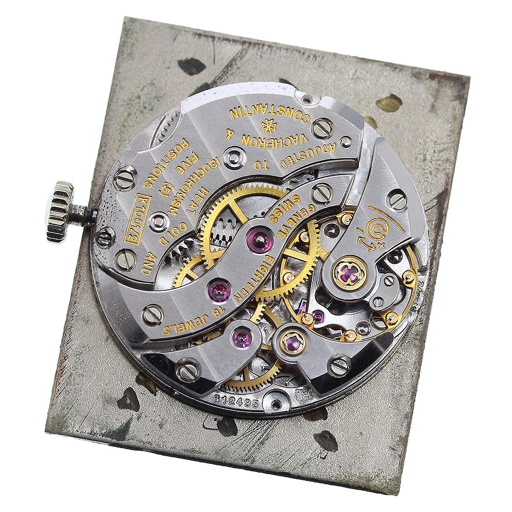 VACHERON CONSTANTIN Cal.K1001/2 movement black Dial Hand Winding Men's Watch_I-213