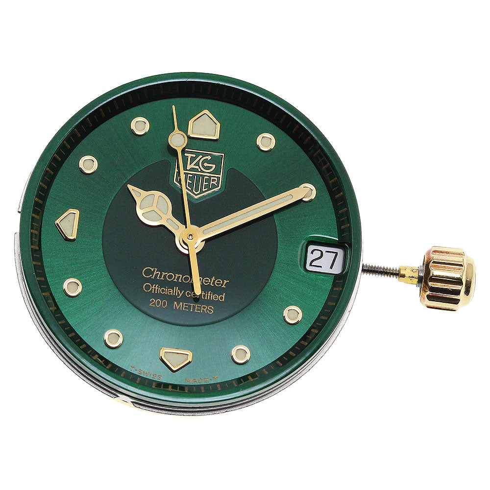 TAG HEUER Movement Cal.2892A2 Date green Dial Automatic Boy's Watch_I-221