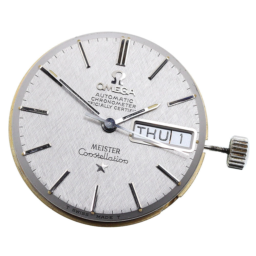 OMEGA Constellation MEISTER Day-Date cal.751 movement Silver Dial Automatic Men's Watch_I-224