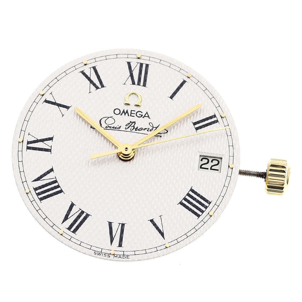 OMEGA movement date Silver Dial Automatic Men's Watch_I-228