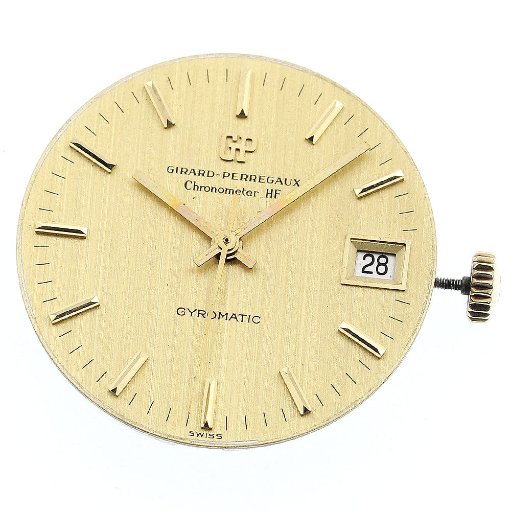 GIRARD PERREGAUX date movement gold Dial Automatic Men's Watch_I-229