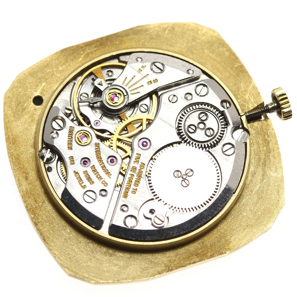 IWC SCHAFFHAUSEN Movement black Dial Hand Winding Men's Watch_I-22