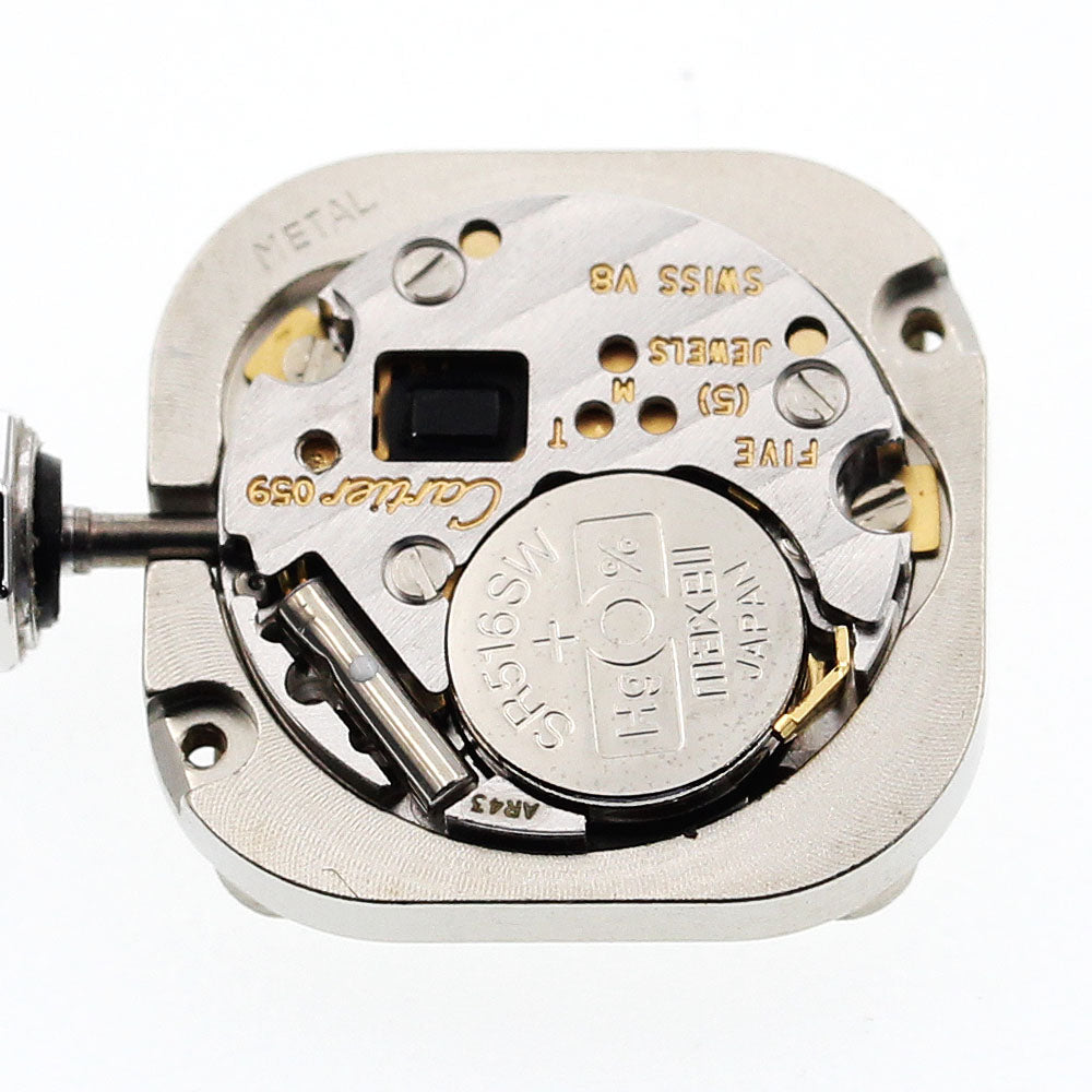 CARTIER Cal.059 Movement white Dial Quartz Ladies Watch_I-230