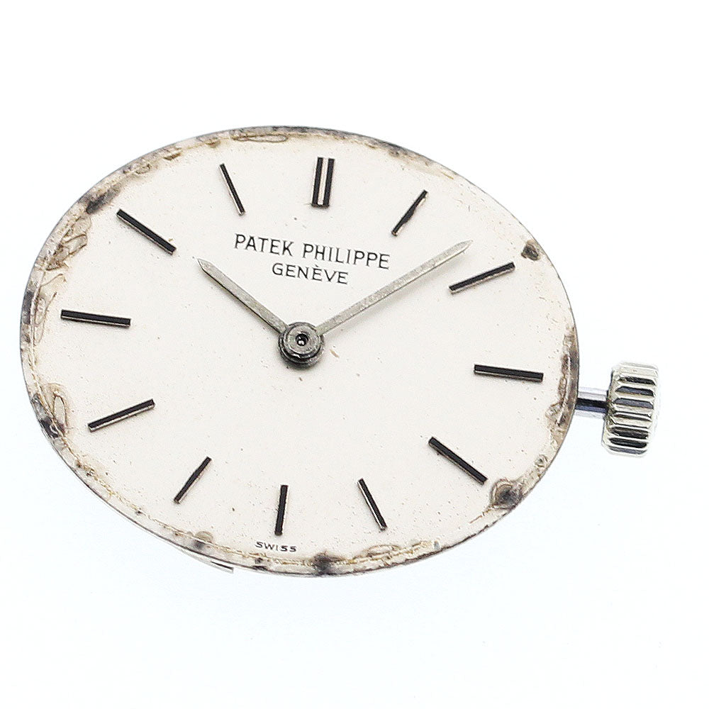 PATEK PHILIPPE Cal.16-250 Movement Silver Dial Hand Winding Ladies Watch_I-239