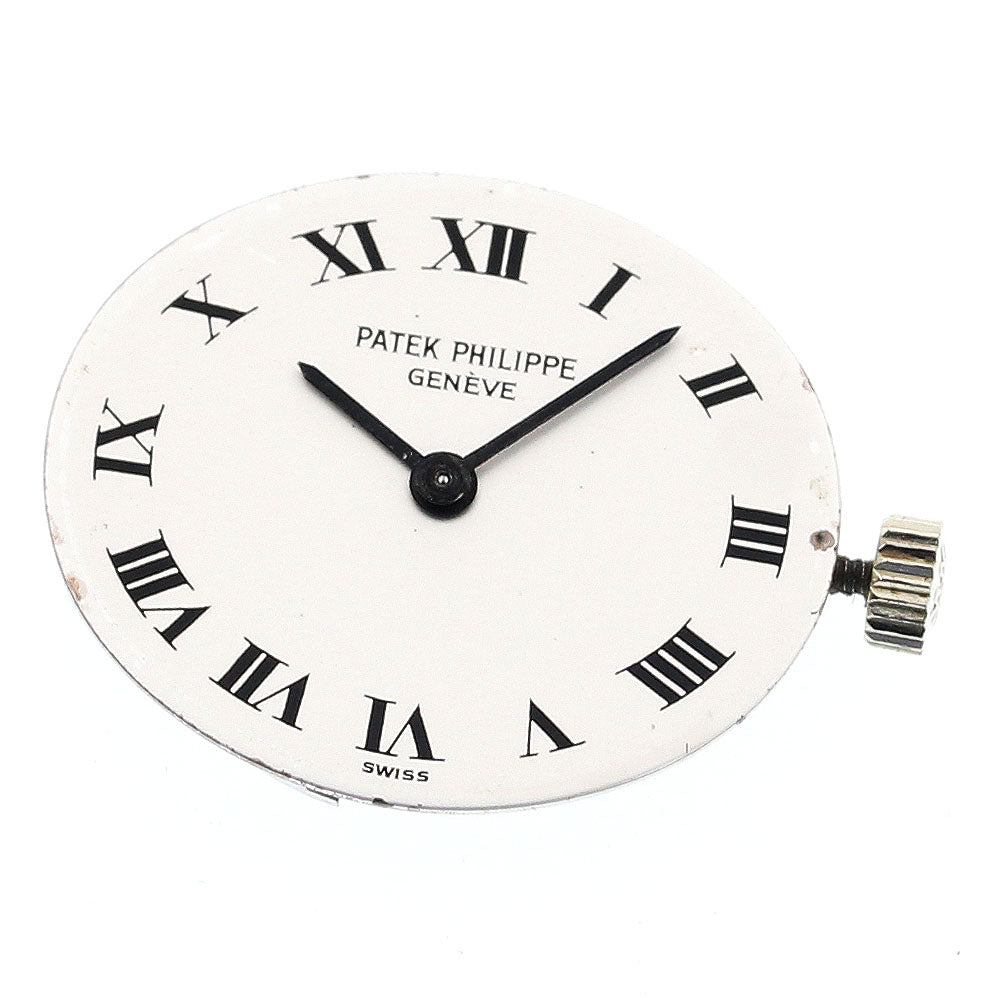 PATEK PHILIPPE Cal.16-250 Movement white Dial Hand Winding Ladies Watch_I-242