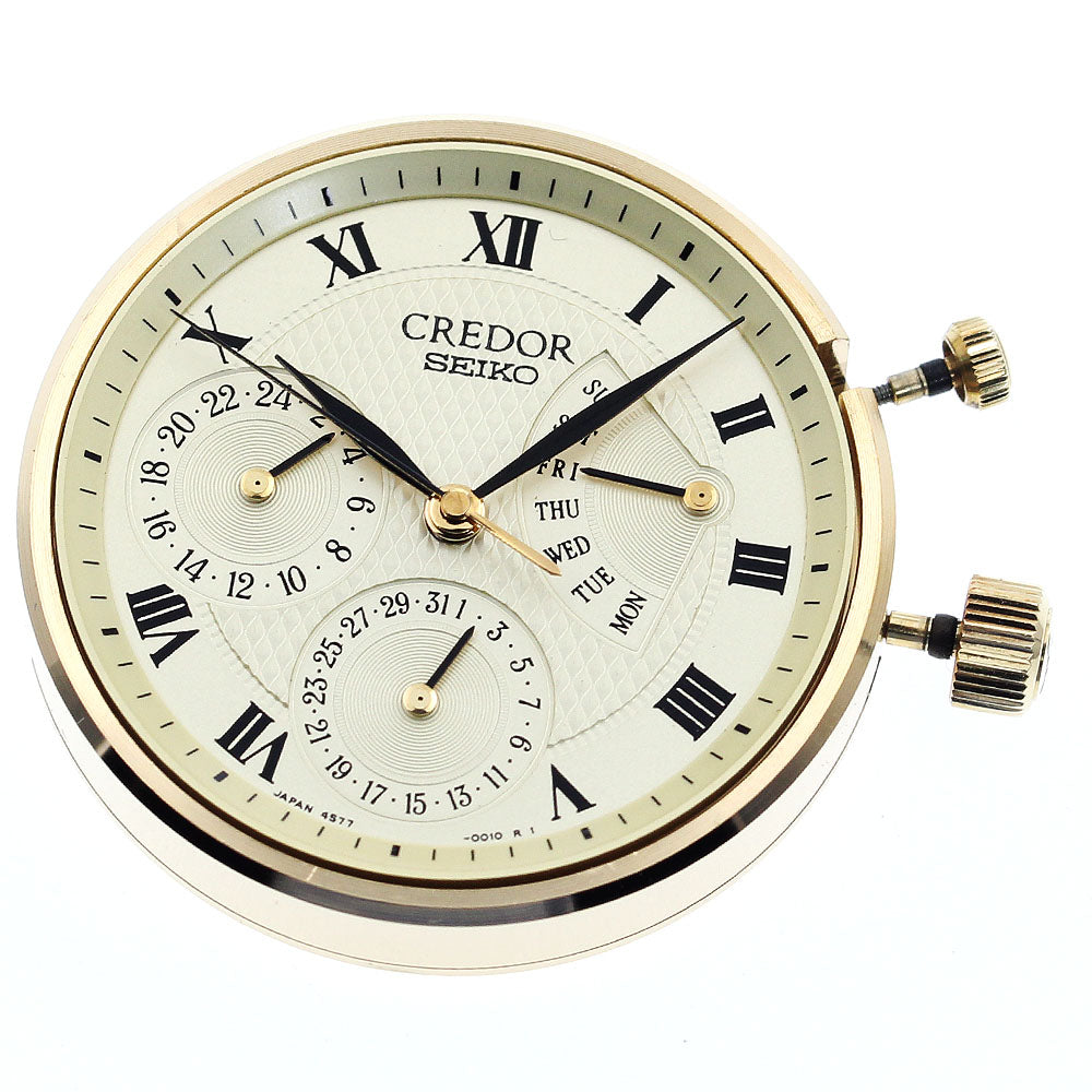 SEIKO CREDOR Movement Cal.4S77A gold Dial Automatic Men's Watch_I-251