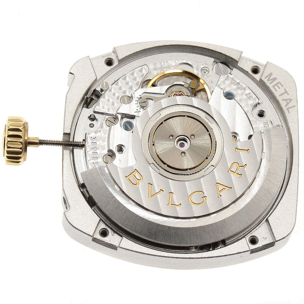 BVLGARI Cal.080-TEEG chronograph movement beige Dial Automatic Men's Watch_I-262