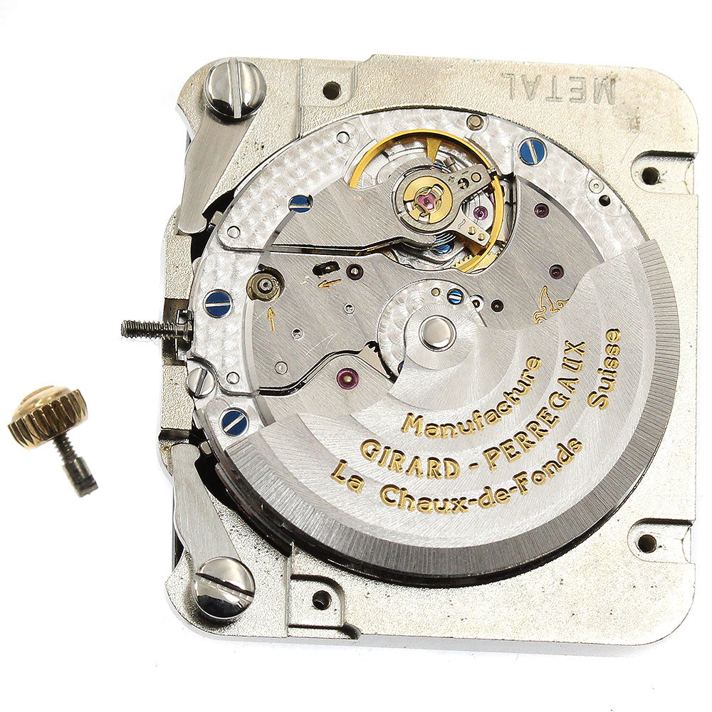 GIRARD PERREGAUX Cal.3080 chronograph movement black Dial Automatic Men's Watch_I-272