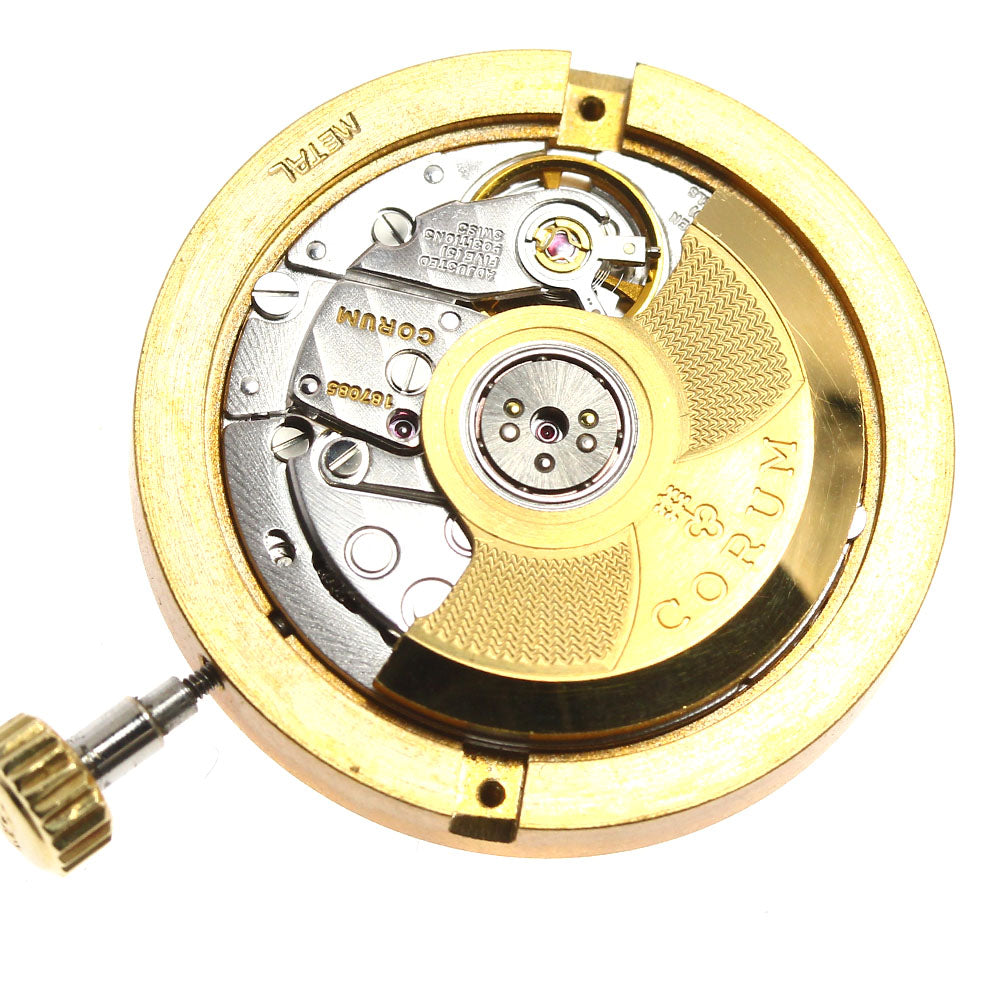 CORUM Date Power Reserve Movement Silver Dial Automatic Boy's Watch_I-27