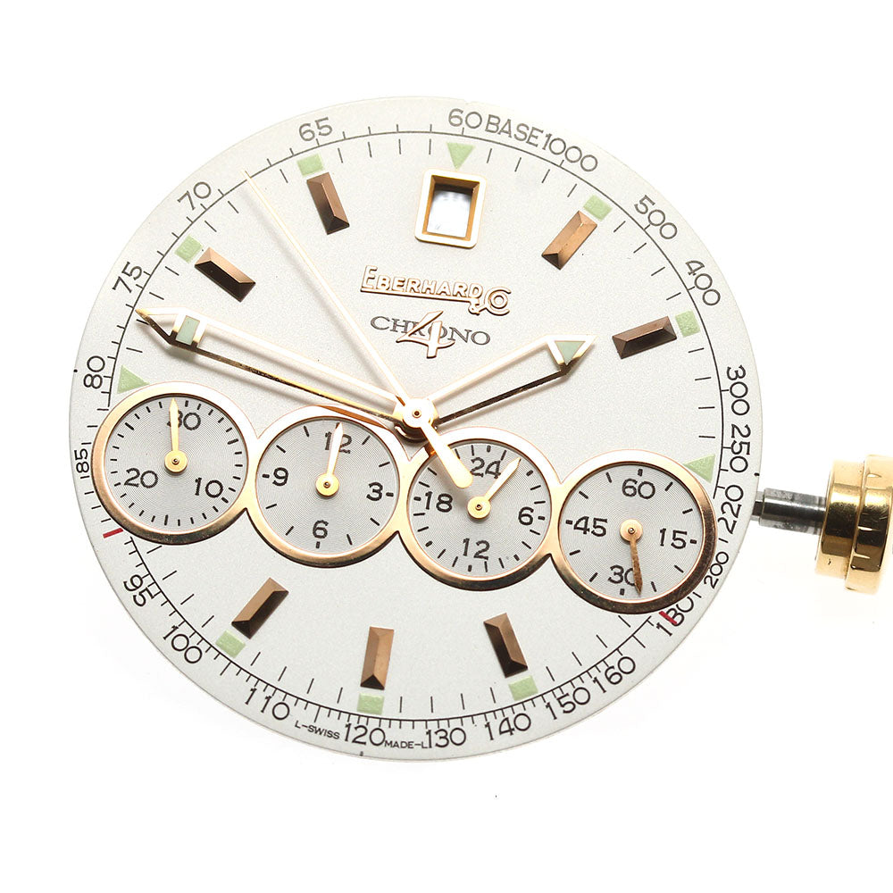 EBERHARD Chrono 4 Cal.2894-2 Movement Silver Dial Automatic Men's Watch_I-2