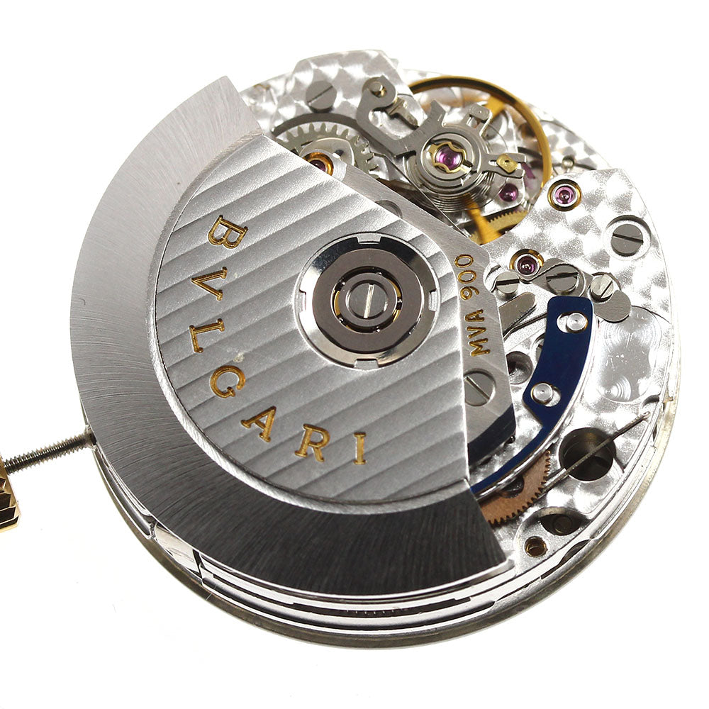 BVLGARI Rattrapante Cal. MVA900 chronograph movement white Dial Automatic Men's Watch_I-31