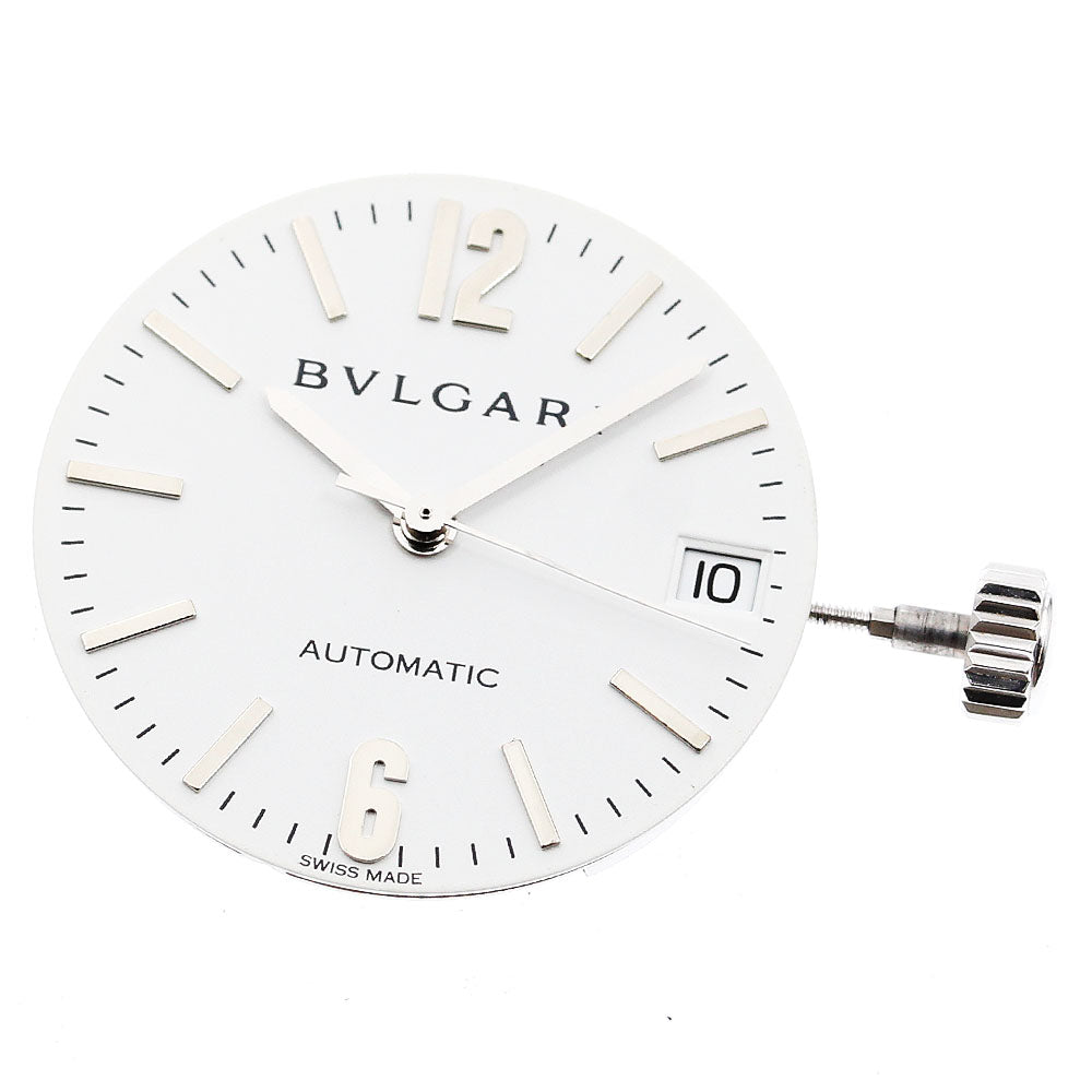 BVLGARI Date cal.220-TEEE movement white Dial Automatic Men's Watch_I-43