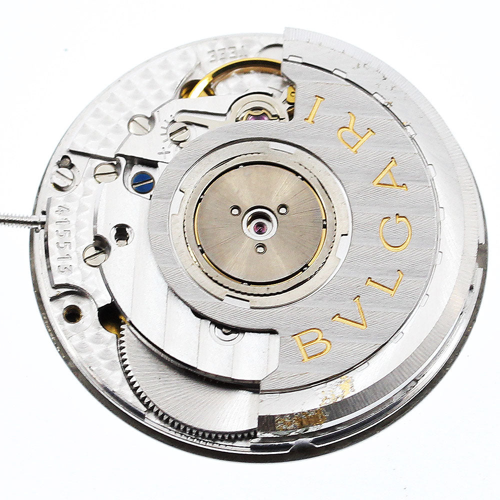 BVLGARI Date cal.220-TEEE movement white Dial Automatic Men's Watch_I-43