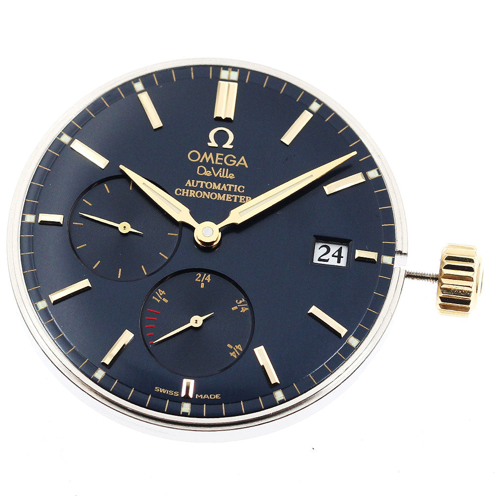 OMEGA Movement Small Seconds Navy Dial Automatic Men's Watch_I-46