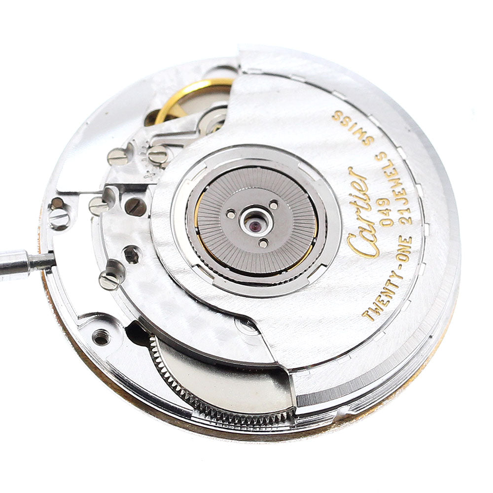 CARTIER Movement Cal.049 white Dial Automatic Boy's Watch_I-48