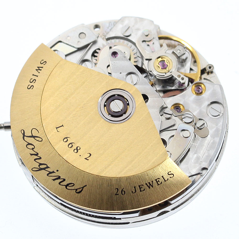 LONGINES Movement Cal.732 white Dial Automatic Men's Watch_I-49