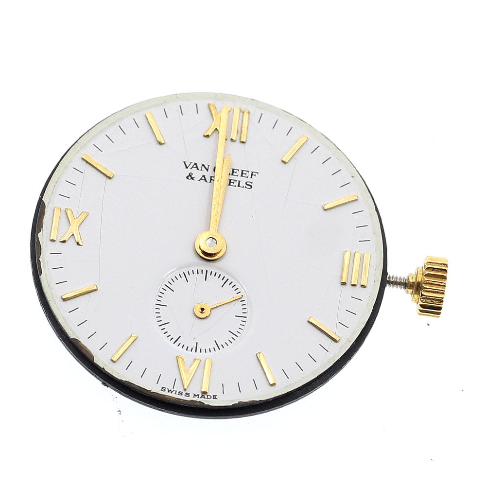Van Cleef & Arpels Cal.980.151 Small Second Movement white Dial Quartz Ladies Watch_I-52