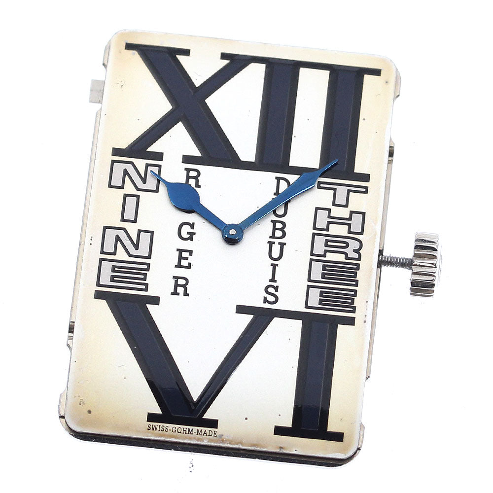 ROGER DUBUIS Cal.RD54 movement Silver Dial Hand Winding Men's Watch_I-54