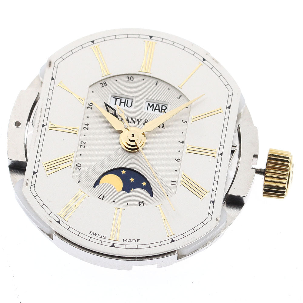 TIFFANY&Co. Cal.2892A2 Triple calendar moon phase movement Silver Dial Automatic Men's Watch_I-59