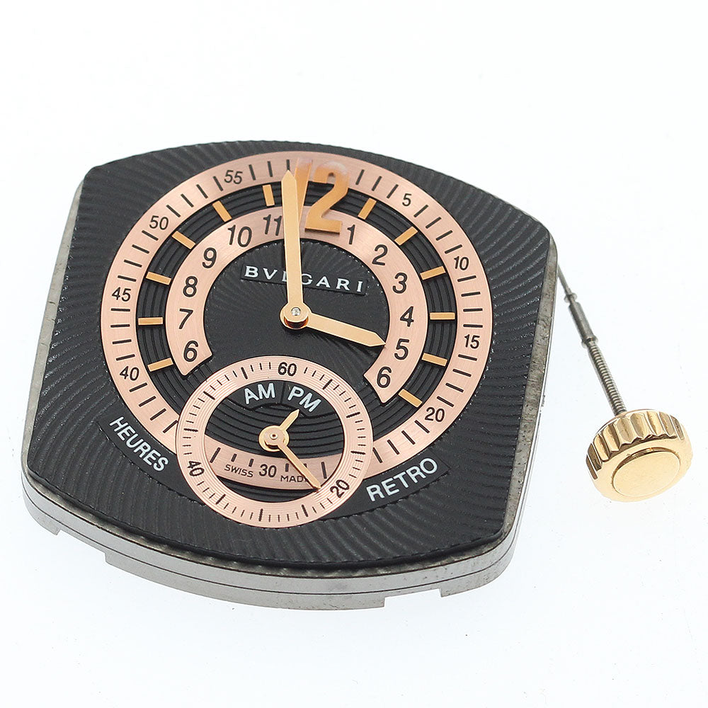 BVLGARI Cal.BVL261 movement black Dial Automatic Men's Watch_I-60