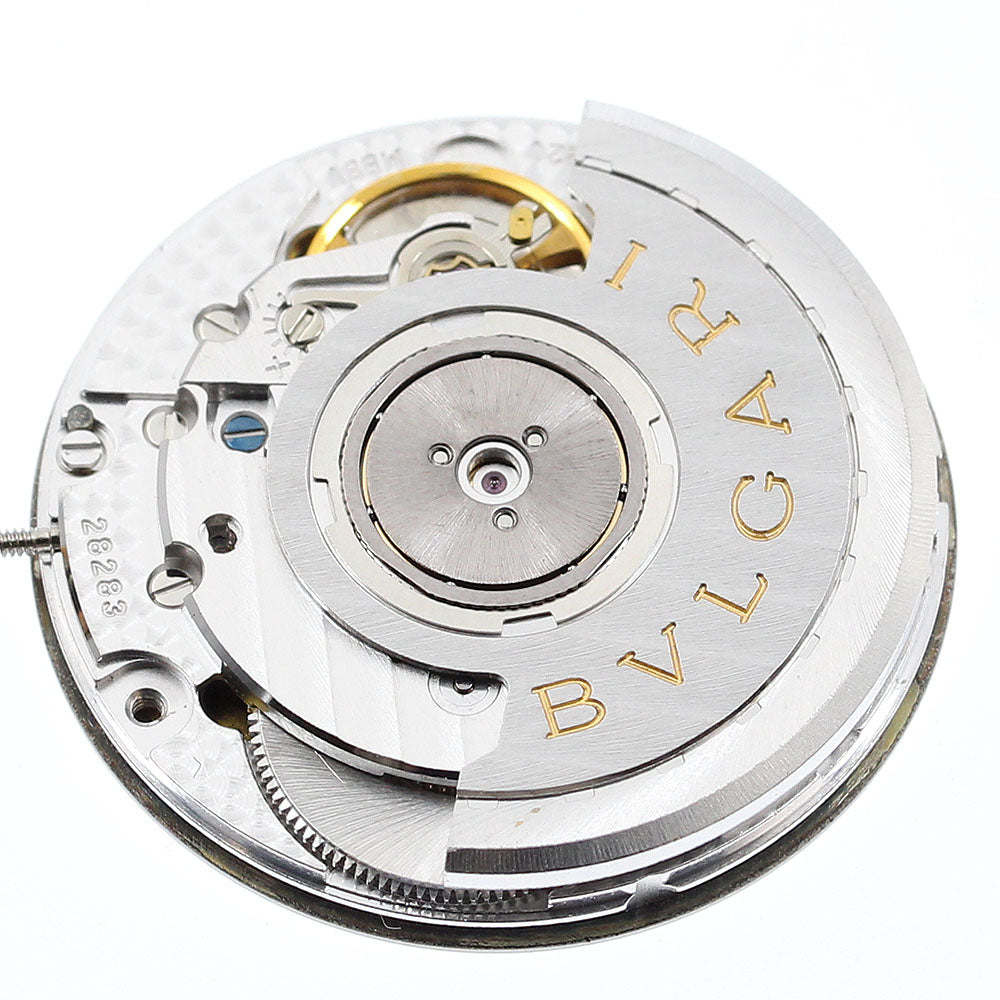 BVLGARI Movement Cal.220-TEMM Date Silver Dial Automatic Men's Watch_I-61