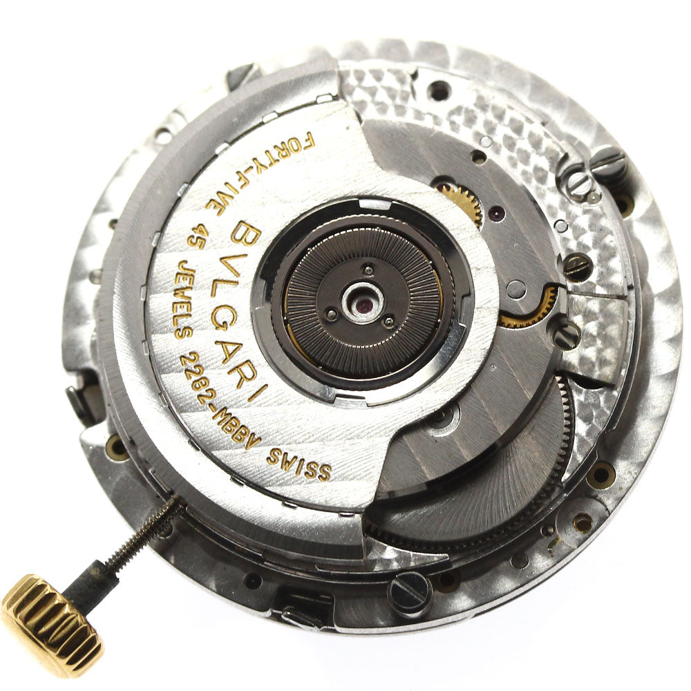 BVLGARI Chronograph cal.2282-MBBV movement black Dial Automatic Men's Watch_I-65