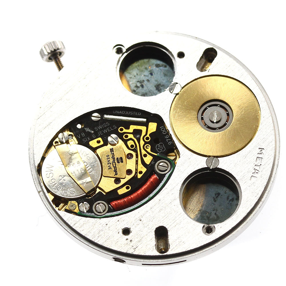 SARCAR Cal.976001 Diamond Movement White / blue Dial Quartz Men's Watch_I-71